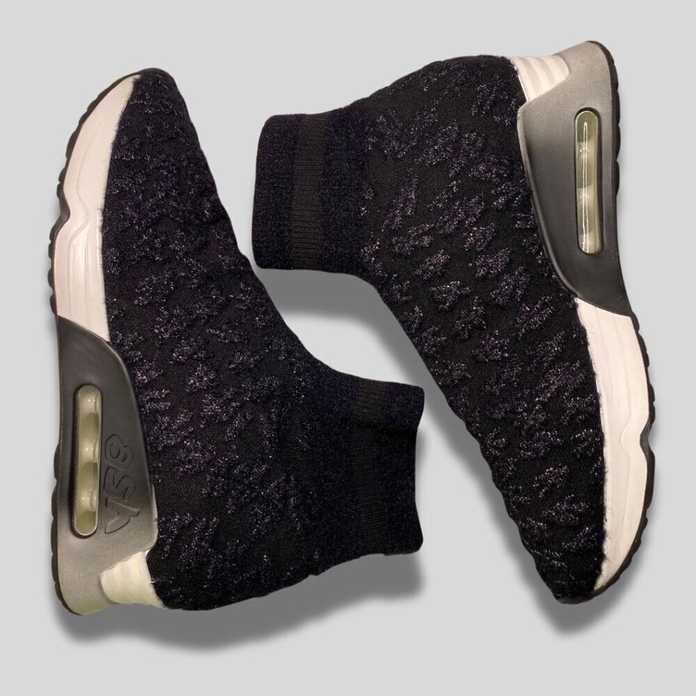 ASH Knit High-Top Sneaker Size 39 (8/8.5)